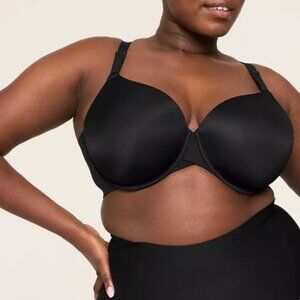 Lane Bryant Cacique Bra 42D Totally Smooth Lightly Lined Full Coverage NWT
